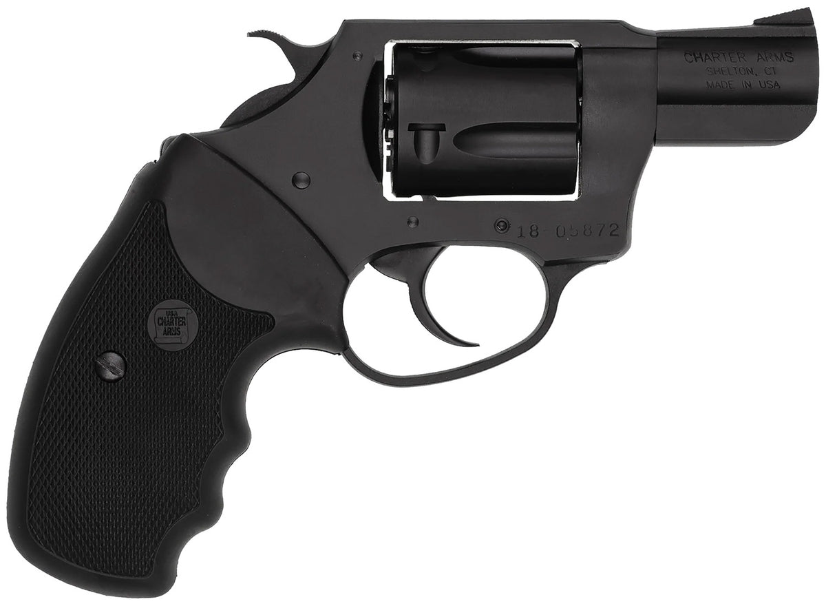 Charter Arms 13820 Undercover Lite  Small 38 Special, 5 Shot 2" Black Stainless Steel Barrel & Cylinder, Black Passivate