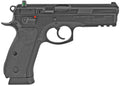CZ-USA 01152 CZ 75 SP-01 Full Size Frame 9mm Luger 10+1 4.60" Black Steel Barrel, Black Steel Serrated Slide, Black Poly