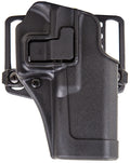 Blackhawk 410507BKR Serpa CQC  OWB Size 07 Matte Black Polymer Belt Loop/Paddle Fits Springfield XD/XD--M/Mod.2  3.80-4"