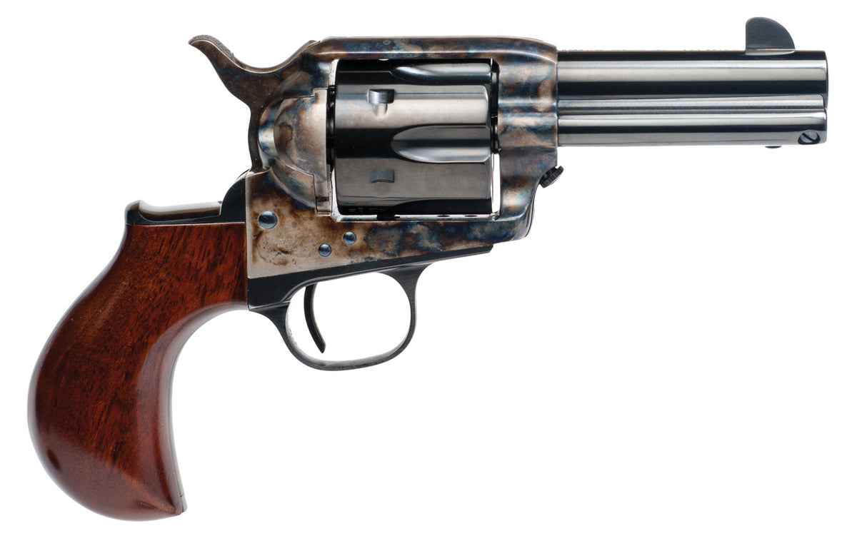 Cimarron CA346 Model P Thunder 45 Colt (Long Colt) 6 Shot 3.50" Blued Stainless Steel Barrel, Blued Cylinder, Color Case