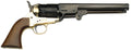 Traditions FR18511 1851 Navy Break Open 44 Cal #11 Percussion 7.50" 6 Shot Brass Frame Blued Barrel & Cylinder Walnut Gr