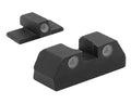 Meprolight USA 151203101 Tru-Dot  Green Tritium White Outline Front Sight-Green Tritium White Outline Rear Sight KAHR Ar