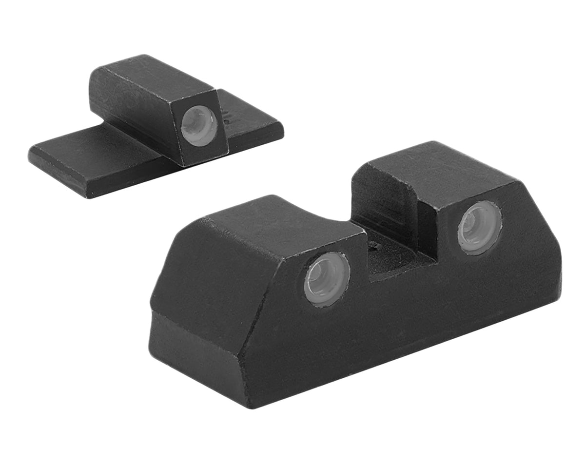 Meprolight USA 151203101 Tru-Dot  Green Tritium White Outline Front Sight-Green Tritium White Outline Rear Sight KAHR Ar