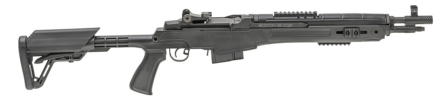 Springfield Armory AA9611 M1A SOCOM 16 CQB 7.62x51mm NATO 10+1 16.25" Carbon Steel Barrel Black Parkerized Rec Black 5 P