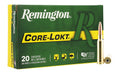 Remington Ammunition 27657 Core-Lokt  6.5Creedmoor 140gr Pointed Soft Point Core-Lokt 20 Per Box/10 Case