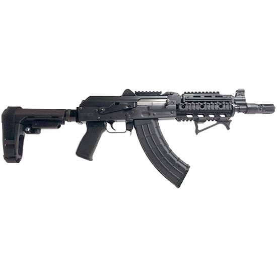 ZASTAVA USA ZPAP92 PSTL 7.62X39 10" W/ NIGHT BRAKE, QUAD RAIL, TOP RAIL SBA3 BRACE 1-30RD MAG