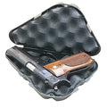 MTM Case-Gard 802C40 Single Handgun Case  made of Nylon w/ Black Finish & Foam Padding 9.50" x 5.90" x 2.10" Exterior Di