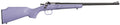 Crickett KSA2306 Youth  22 LR 1rd 16.12" Blued Barrel & Receiver, Fixed Front/Adjustable Rear Peep Sights, Purple Synthe
