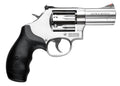 Smith & Wesson 164300 M686 Plus  L-Frame 38 S&W Spl +P/357 Mag 7rd, 3" Satin Stainless Steel Barrel, Cylinder & Frame, B