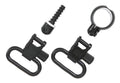 Uncle Mike's 13312 Full Band Swivel Set Quick Detach 115 CF Blued 1.25" Loop for Lever Action Winchester & Marlin