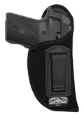 Uncle Mike's 89122 Inside The Pants Holster IWB, Size 12, Black Laminate, Compatible w/Glock 26/27/33, Belt Clip Mount, 