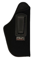 Uncle Mike's 89152 Inside The Pants Holster IWB Size 15 Black Suede Like Belt Clip Fits Large Autos Fits 3.75-4.50" Barr
