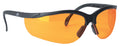 Walker's GWPAMBLSG Sport Glasses  Adult Amber Lens Polycarbonate Black Frame
