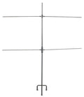 SME SMETGTST Double Paper Target Stand Black Steel Includes 8 Metal Clips