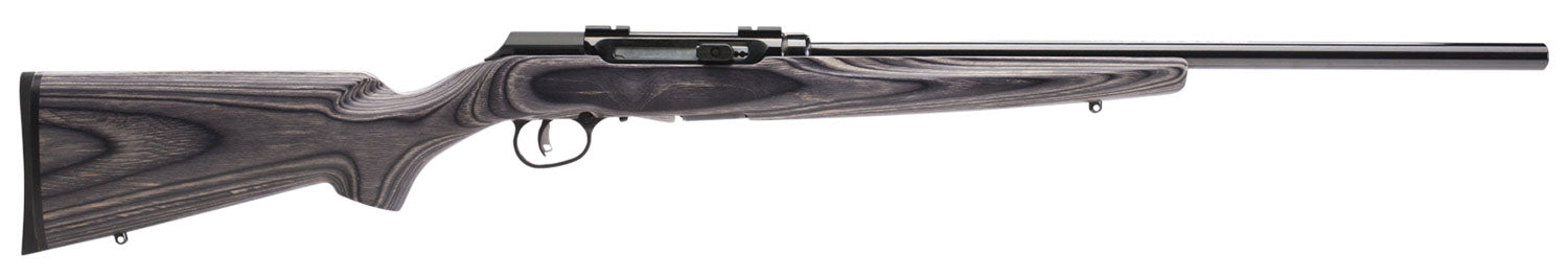 Savage Arms 47006 A17 Target Sporter Full Size 17 HMR 10+1 22" High Luster Heavy Target Barrel, High Luster Drilled & Ta