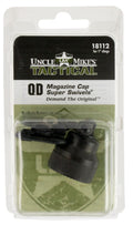 Uncle Mike's 18112 Mag Cap Swivel Set made of Steel with Blued Finish, 1" Loop Size & Quick Detach Style for Mossberg 59