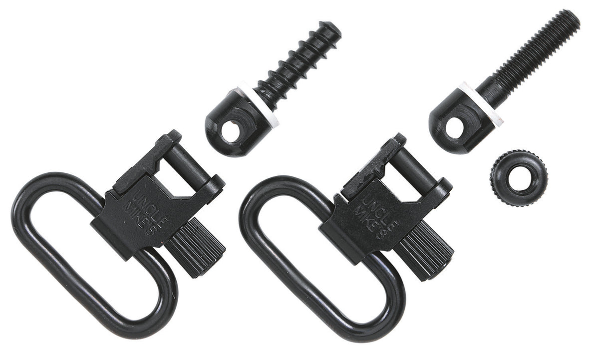 Uncle Mike's MO10022 Super Swivel  Quick Detach 115 Tri-Lock Nickel 1"