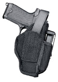 Uncle Mike's 70050 Sidekick Hip Holster IWB/OWB Size 05 Black Laminate Belt Clip Fits Large Semi-Auto Fits 4.50-5" Barre