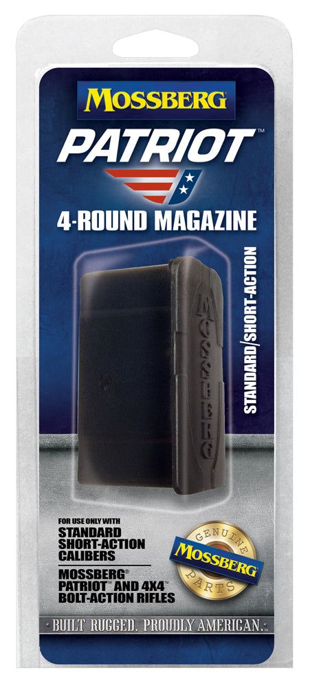 Mossberg 95347 Drop Box Magazine Patriot 5rd 6.5 Creedmoor/308 Win/7mm-08 Rem/243 Win Fits Mossberg 4x4 Short Action Bla