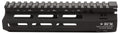 BCM MCMR7556BLK BCMGunfighter MCMR 7" M-LOK, Free-Floating Style Made of Aluminum with Black Anodized Finish for AR-Plat