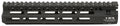 BCM MCMR10556BLK BCMGunfighter MCMR 10" M-LOK, Free-Floating Style Made of Aluminum with Black Anodized Finish for AR-Pl
