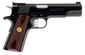 Colt Mfg O5872A1 Gold Cup National Match 9mm Luger 9+1, 5" Stainless National Match Barrel, Blued Serrated Carbon Steel 