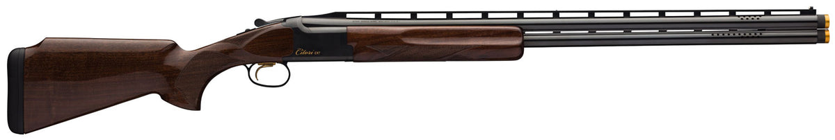 Browning 018074327 Citori CXT 12 Gauge 3" 2rd 32" Lightweight Ported Barrels, Gold Enhanced Receiver, American Black Wal