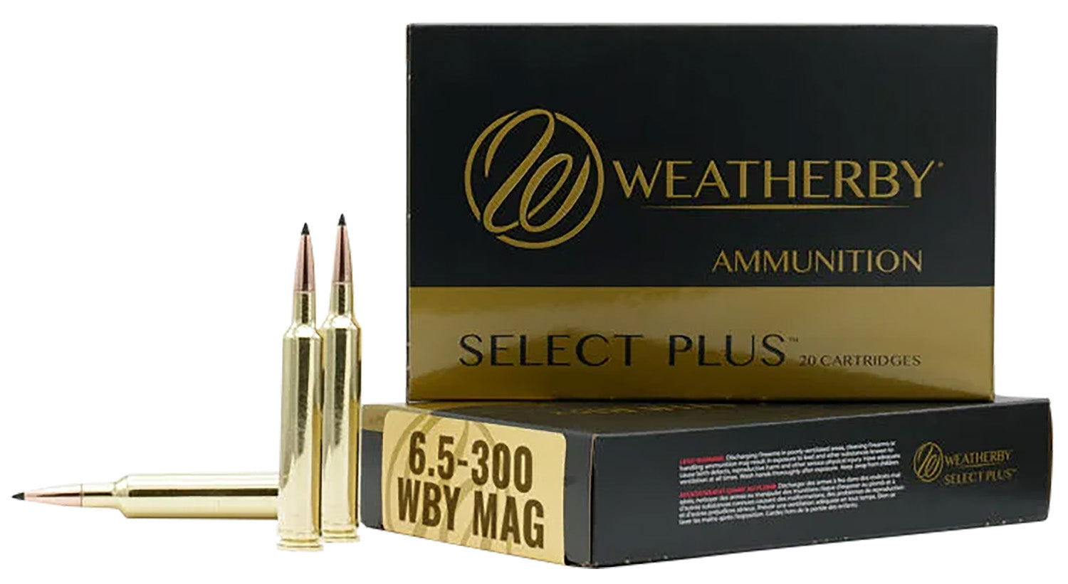 Weatherby B653127LRX Select Plus  6.5x300WthbyMag 127gr Barnes LRX Lead Free 20 Per Box/10 Case