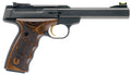 Browning 051428490 Buck Mark Plus UDX *CA Compliant 22 LR 10+1 5.50" Matte Black Slab Side Barrel, Matte Black Serrated 