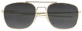 Humvee Adventure Gear HMV52BGOLD Sunglasses  Adult Gray Lens MIL-PRF-31013 Gold Frame