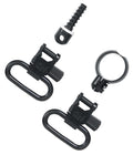 Uncle Mike's 13412 Super Swivel  Quick Detach 115 RF Blued 1" Loop for Most 22 Cal Tube Diameter & .430-.455" Rifles (Ex