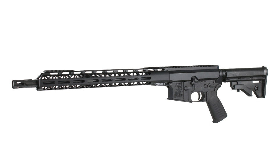 BC-15 .458 SOCOM Right Side Charging Rifle, 16" Parkerized Heavy Barrel, 1:14 Twist, Carbine Length Gas System with .936 Gas Block, Talon 15" MLOK Split Rail