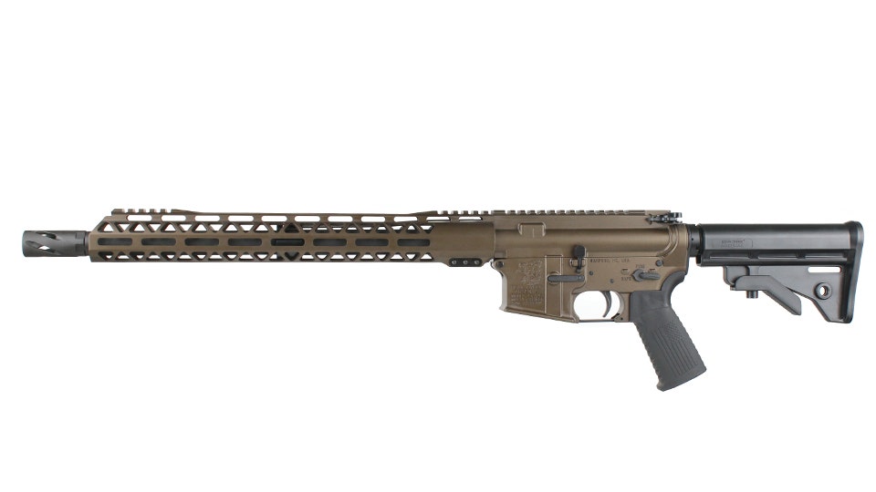 BC-15 7.62x39 Rifle, 16" Parkerized Heavy Barrel, 1:10 Twist, Carbine Length Gas System, Talon MLOK Split Rail