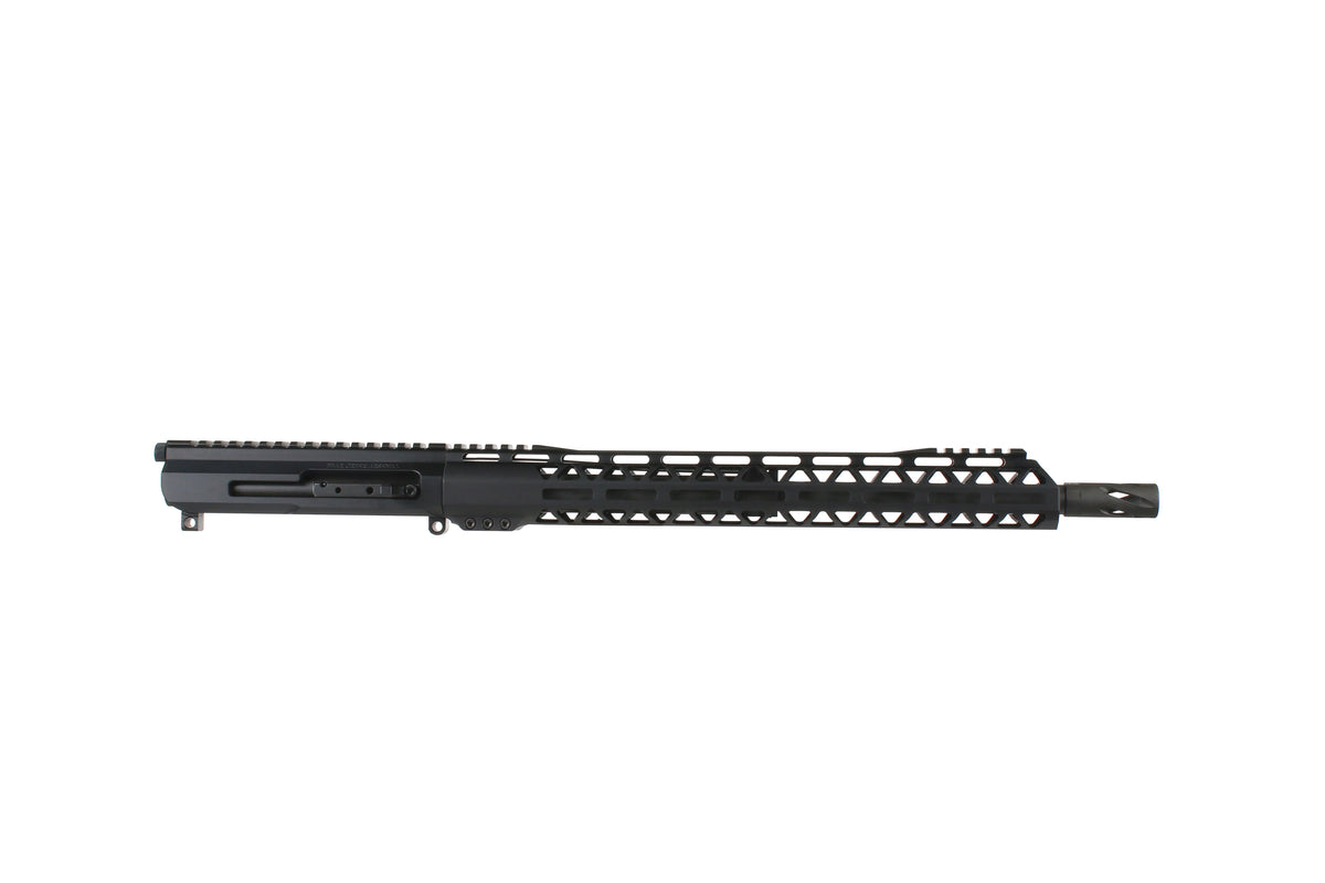 BC-15 .223 Wylde Side Charging Complete Upper Assembly, 16" Parkerized Contour Barrel, 1:7 Twist, Mid Length Length Gas System, 15" M-LOK Rail