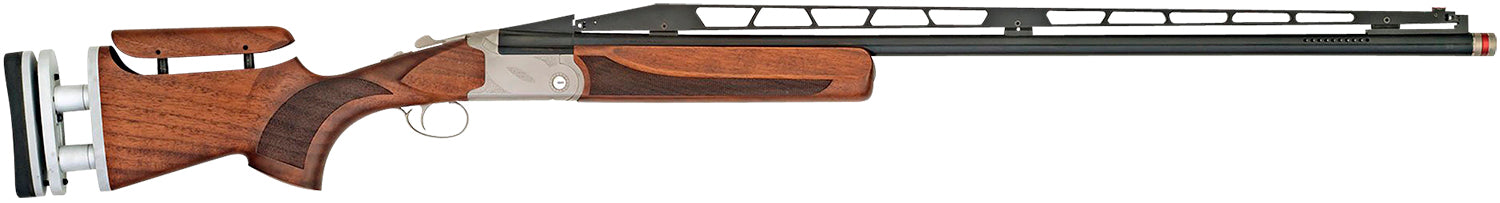 TriStar 35412 TT-15A Top Single Full Size 12 Gauge Break Open 2.75" 1rd 34" Blued Vent Rib Barrel, Silver Steel Receiver