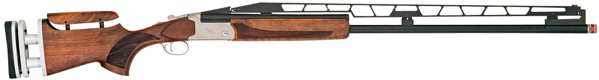 TriStar 35414 TT-15A Unsingle USA 12 Gauge 1rd 2.75" 34" Adjustable Rib Barrel Silver Rec Walnut Fixed with Adjustable C