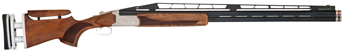 TriStar 35416 TT-15A Double Trap 12 Gauge 2rd 2.75" 32" Adjustable Rib Barrel Silver Rec Walnut Fixed with Adjustable Co