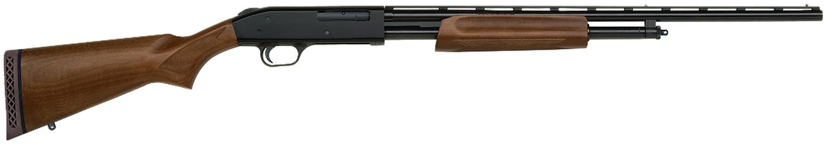 Mossberg 50104 500 All Purpose Full Size 410 Gauge Pump 3" 5+1 24" Blued Vent Rib Barrel, Blued Integral Scope Mount Ste