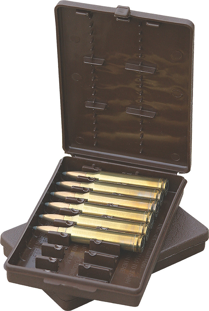 MTM Case-Gard W9LM70 Ammo Wallet  Rifle Multi-Caliber 9rd Brown Polymer
