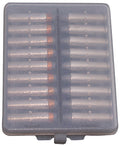 MTM Case-Gard W184441 Ammo Wallet  Handgun 44 Mag 18rd Clear Smoke Polymer