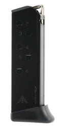 Mec-Gar MGWPPKFRB PPK 6rd 380 ACP, Blued Carbon Steel