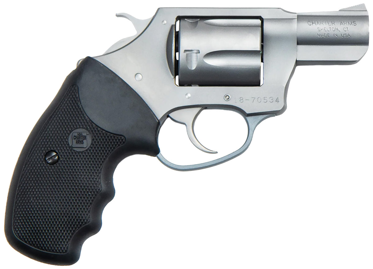 Charter Arms 73220 Undercoverette  Small 32 H&R Mag, 6 Shot 2" Matte Stainless Steel Barrel & Cylinder, Matte Stainless 