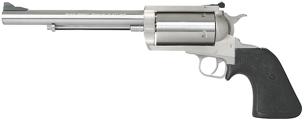 Magnum Research BFR500SW7 BFR Long Cylinder Large 500 S&W Mag 5 Shot 7.50" Brushed Stainless Steel Barrel, Cylinder & Fr