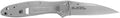Kershaw 1660 Leek  3" Folding Drop Point Plain Bead Blasted 14C28N Steel Blade, Bead Blasted 410 Stainless Steel Handle 