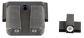 AmeriGlo SW801 Classic Tritium Sight Set for Smith & Wesson M&P  Green Tritium White Outline Front Sight-Green Tritium W