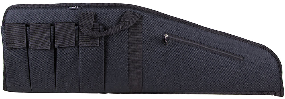 Bulldog BD421 Extreme Tactical  40" Black Water-Resistant Nylon, Tricot Lining, 4 External Velcro Magazine Pouches, Soft