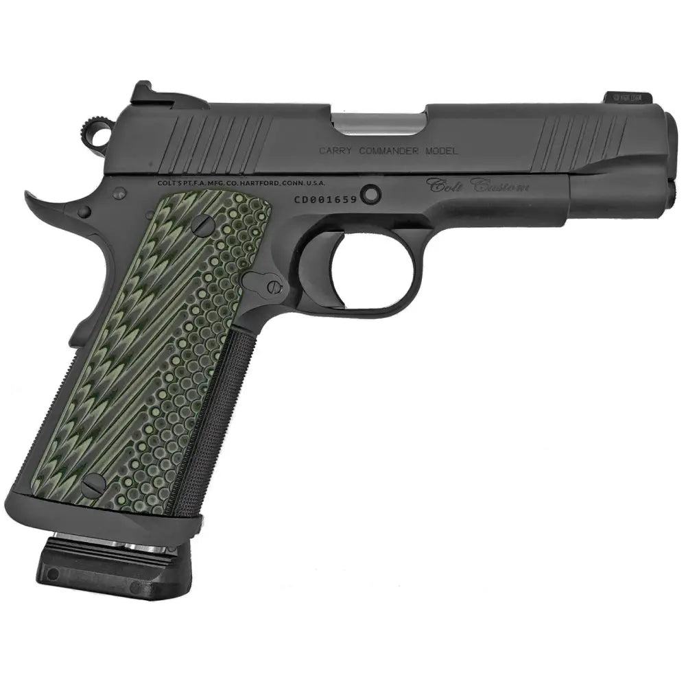 COLT CUSTOM CARRY COMMANDER 9MM 4.25" STAINLESS \ SMOKE DLC