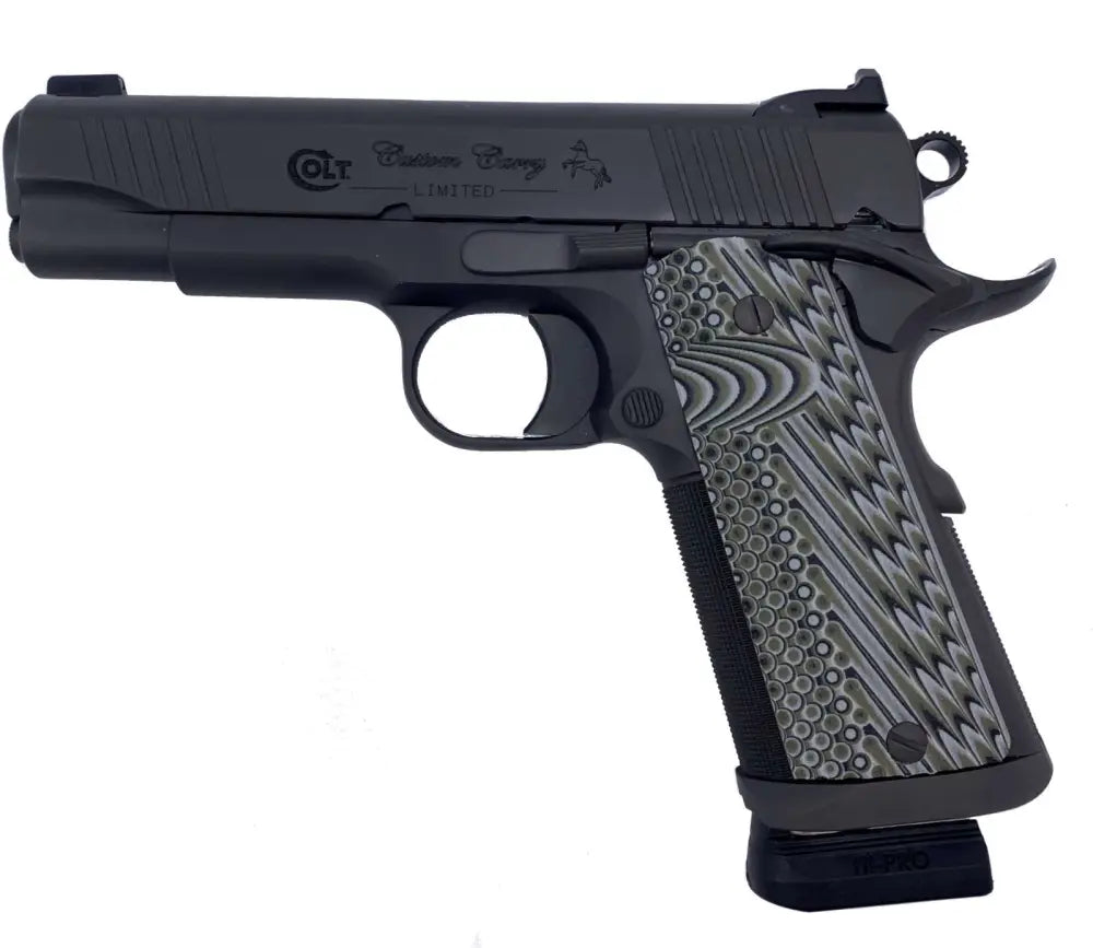 COLT CUSTOM CARRY COMMANDER 9MM 4.25" STAINLESS \ SMOKE DLC