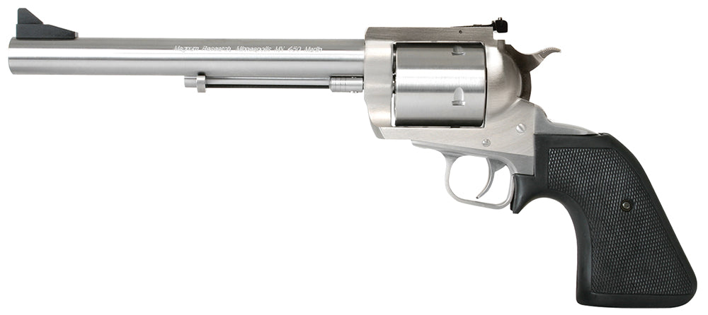 Magnum Research BFR45707 BFR Long Cylinder Large Frame 45-70 Gov 5 Shot, 7.50" Brushed Stainless Steel Barrel, Cylinder 