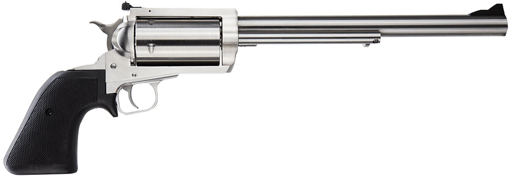 Magnum Research BFR4570 BFR Long Cylinder Large Frame 45-70 Gov 5 Shot, 10" Brushed Stainless Steel Barrel, Cylinder & F